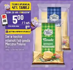Polomarket Ser w kostce edamski lub gouda Mleczna Polana oferta