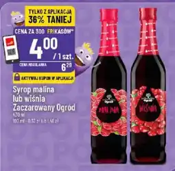 Polomarket Syrop malina lub wiśnia Zaczarowany Ogród oferta