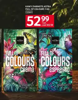 Selgros Kawy Ziarniste Astra Full of Colours oferta