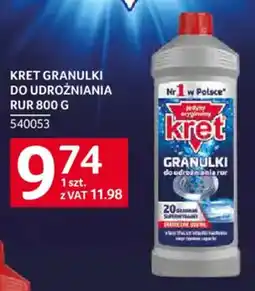 Selgros Kret Granulki do udrożniania rur oferta