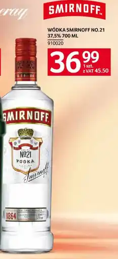 Selgros Wódka Smirnoff No.21 oferta
