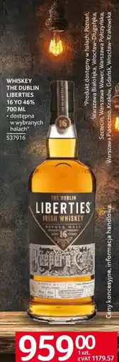 Selgros Whiskey The Dublin Liberties 16 Yo oferta