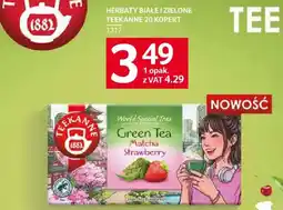 Selgros Herbaty Białe i Zielone Teekanne 20 Kopert oferta