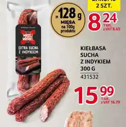 Selgros Madej Wrobel Kiełbasa Sucha z Indykiem oferta