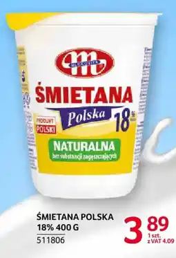 Selgros Śmietana Polska Naturalna oferta