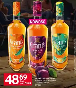 Selgros Grant's Tropical Fiesta, Ruby Plum, Summer Orange oferta
