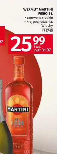 Selgros Wermut Martini Fiero oferta