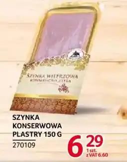 Selgros Szyńka Wieprzowa Konserwowa Extra oferta
