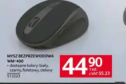 Selgros Mysz Bezprzewodowa WM-400 oferta