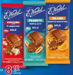 Selgros E.Wedel Jellies Peanuts & Crunchy Pops Milk oferta