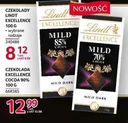 Selgros Czekolady Lindt Excellence oferta