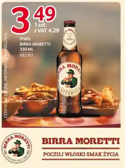 Selgros Piwo Birra Moretti oferta