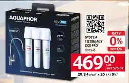 Selgros System Filtrujący Eco Pro oferta