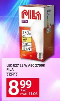 Selgros LED E27 23 W A80 2700K PILA oferta