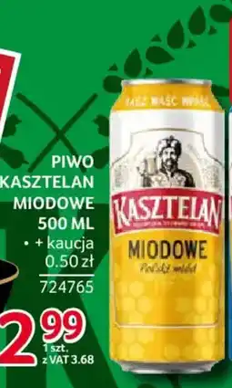Selgros Piwo Kasztelan Miodowe oferta
