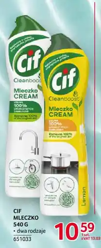 Selgros Cif Mleczko oferta