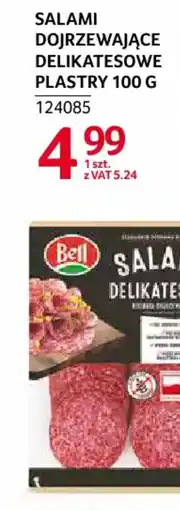 Selgros Salami Dojrzewające Delikatesowe plastry oferta