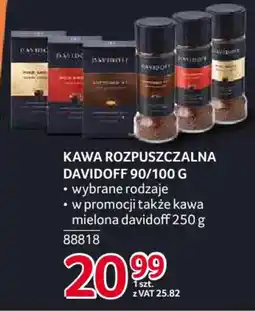 Selgros Kawa Rozpuszczalna Davidoff oferta