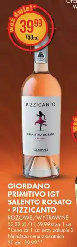 Al.Capone Giordano Primitivo IGT Salento Rosato - Pizzicanto oferta