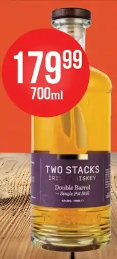 Al.Capone Two Stacks Irish Whiskey Double Barrel oferta