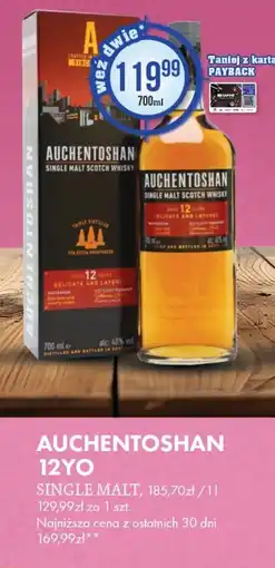 Al.Capone Auchentoshan Single Malt Scotch Whisky oferta