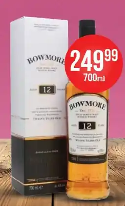 Al.Capone Bowmore Twelve Years Old oferta