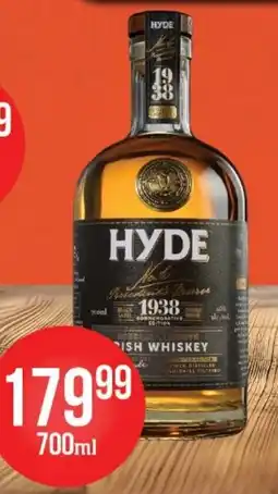 Al.Capone HYDE Irish Whiskey 1938 Commemorative Edition oferta