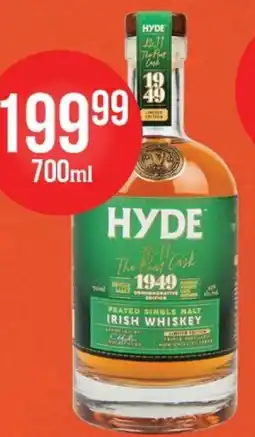 Al.Capone Hyde Peated Single Malt Irish Whiskey oferta