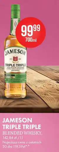 Al.Capone Jameson Triple Triple Irish Whiskey oferta