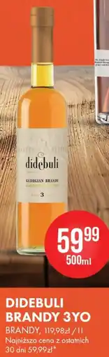 Al.Capone Didebuli brandy 3Yo oferta