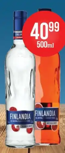 Al.Capone Finlandia All Natural Flavoured Vodka Cranberry oferta