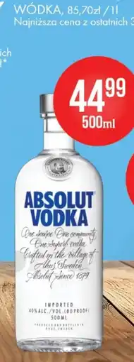 Al.Capone Wódka Absolut oferta