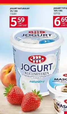 Selgros Jogurt naturalny Kuchmistrza Mlekovita 3% oferta