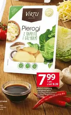 Selgros Pierogi z kapustą i grzybami Virtu oferta
