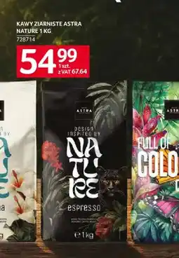 Selgros Kawa ziarnista Astra Nature Crema oferta
