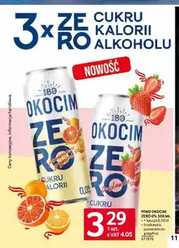 Selgros Piwo bezalkoholowe Okocim truskawka oferta