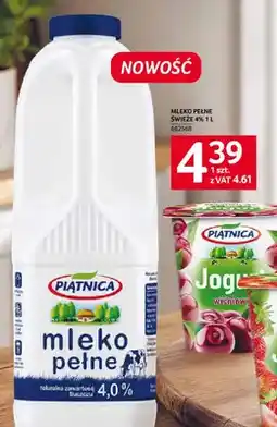 Selgros Mleko pełne świeże Piątnica 4% oferta