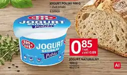 Selgros Jogurt naturalny Polski Mlekovita oferta