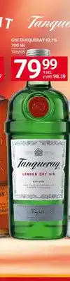 Selgros Gin Tanqueray 43,1% oferta