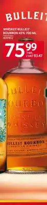 Selgros Whiskey Bulleit Bourbon 45% oferta