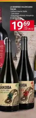Selgros Wino białe La Bandida Valenciana półwytrawne oferta