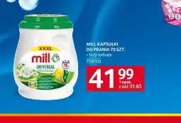 Selgros Kapsułki do prania Mill oferta
