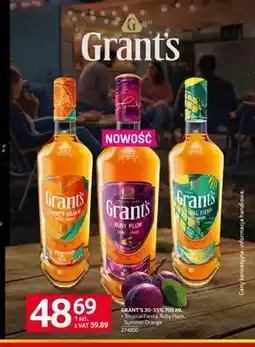 Selgros Whisky Grant's Summer Orange oferta