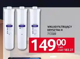 Selgros Wkład filtrujący Kryształ H Aquaphor oferta