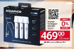 Selgros System filtrujący Eco Pro Aquaphor oferta