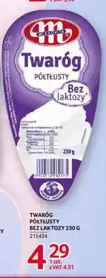 Selgros Twaróg półtłusty bez laktozy Mlekovita oferta