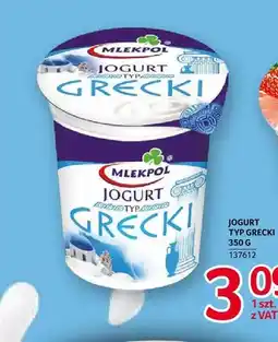 Selgros Jogurt typ grecki Mlekpol oferta