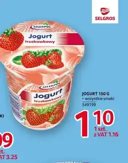 Selgros Jogurt Mlekpol oferta