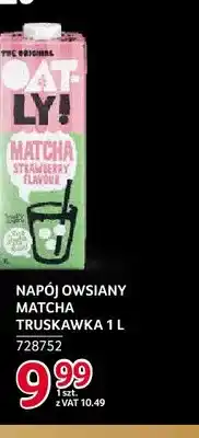 Selgros Napój owsiany Matcha truskawka Oatly oferta