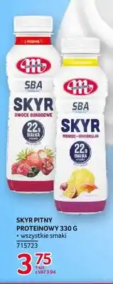 Selgros Skyr pitny proteinowy owoce ogrodowe Mlekovita oferta